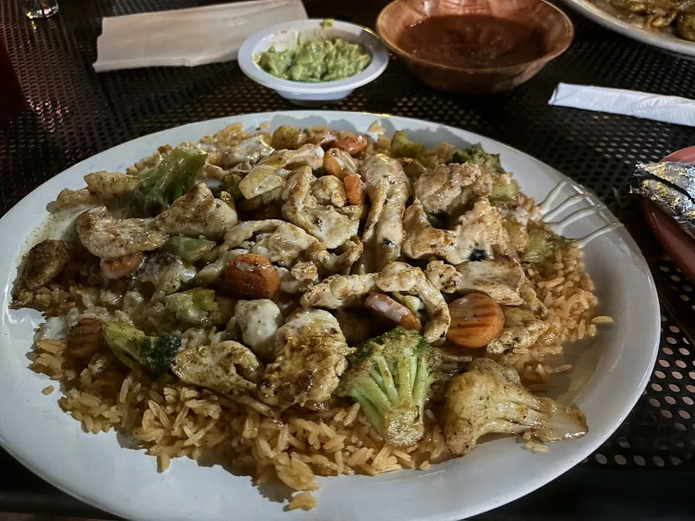 Pechuga Con Shrimp