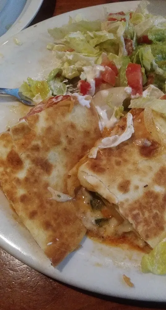 Shrimp Fajita Quesadilla